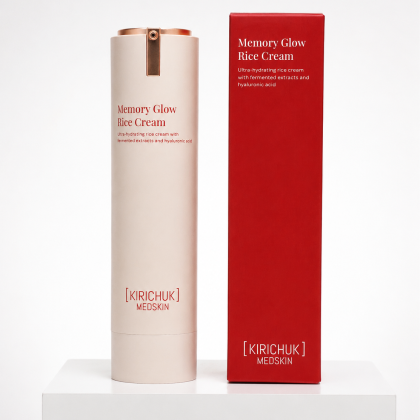 KIRICHUK MEDSKIN Memory Glow Rice Cream with luxury packaging