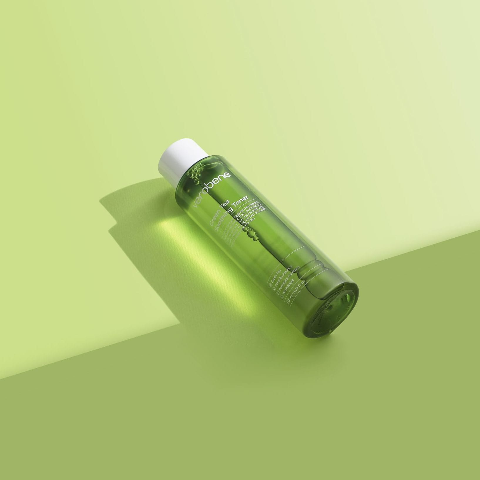 VEROBENE Green Tea Soothing Toner with green tea extract and hydrating formula for fresh and balanced skin