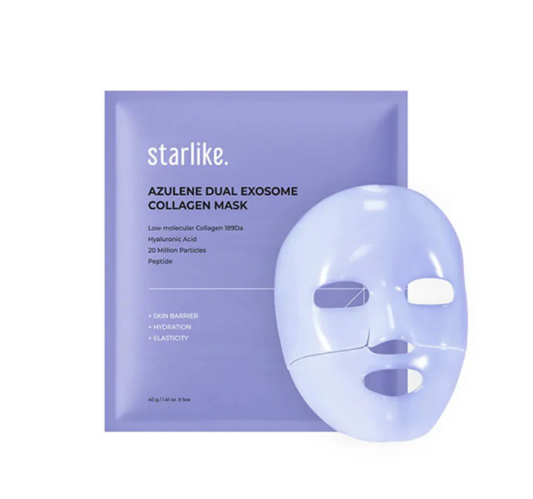 STARLIKE  AZULEN DUAL EXOZOM COLLAGEN MASK