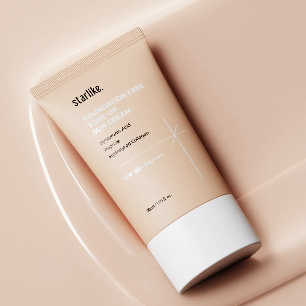 STARLIKE FOUNDATION-FREE TONE UP SUN CREAM