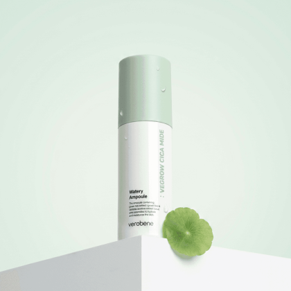 Verobene Vegrow Cica Mide Watery Ampoule – lightweight hydrating ampoule for sensitive skin