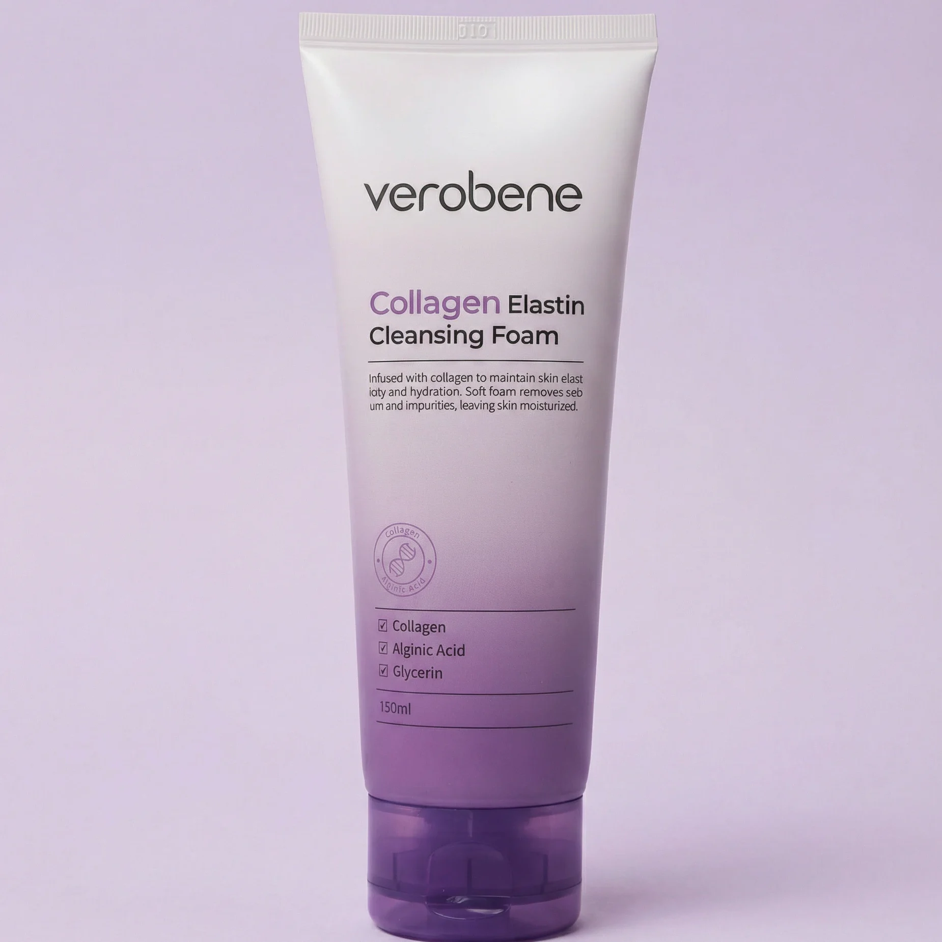 verobene collagen cleansing foam texture