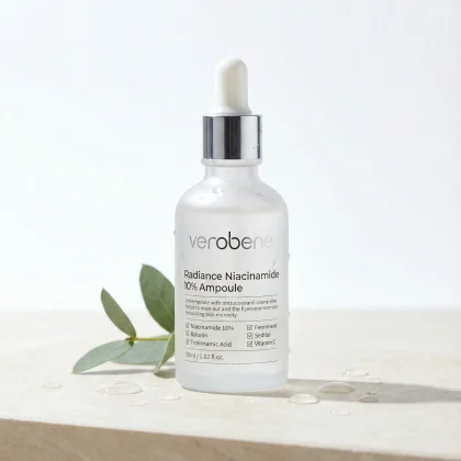 VEROBENE Radiance Niacinamide ampoule brightening face serum for glowing skin