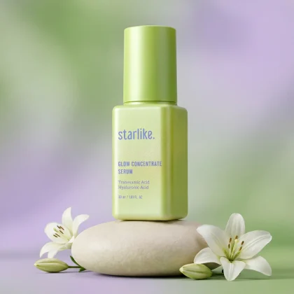 Glow concentrate serum Starlike hydrating brightening serum for radiant and even skin tone